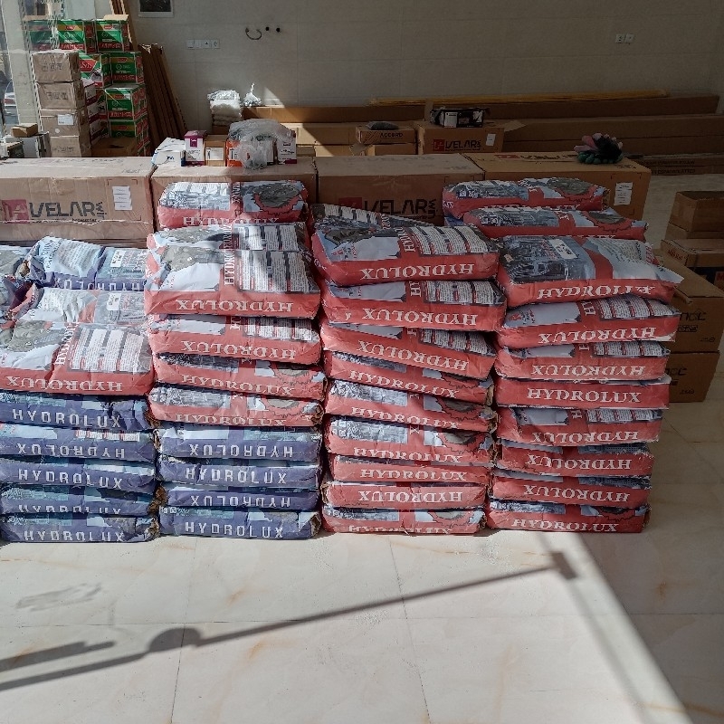 چسب کاشی پودری برند هیدرولوکس