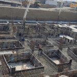 آرماتوربندی فونداسیون قالب بندی ساختمان