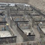 آرماتوربندی فونداسیون قالب بندی ساختمان