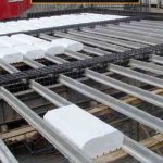 پوکه ، پنل گچی ، لوله بخاری  در مجتمع برج