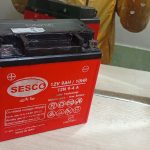 باطری موتورسیکلت۱۲ولت در  ۹ امپر