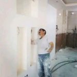 نقاشی ساختمان رنگ آمیزی کناف دیوار سقف