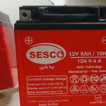 باطری موتورسیکلت۱۲ولت در  ۹ امپر