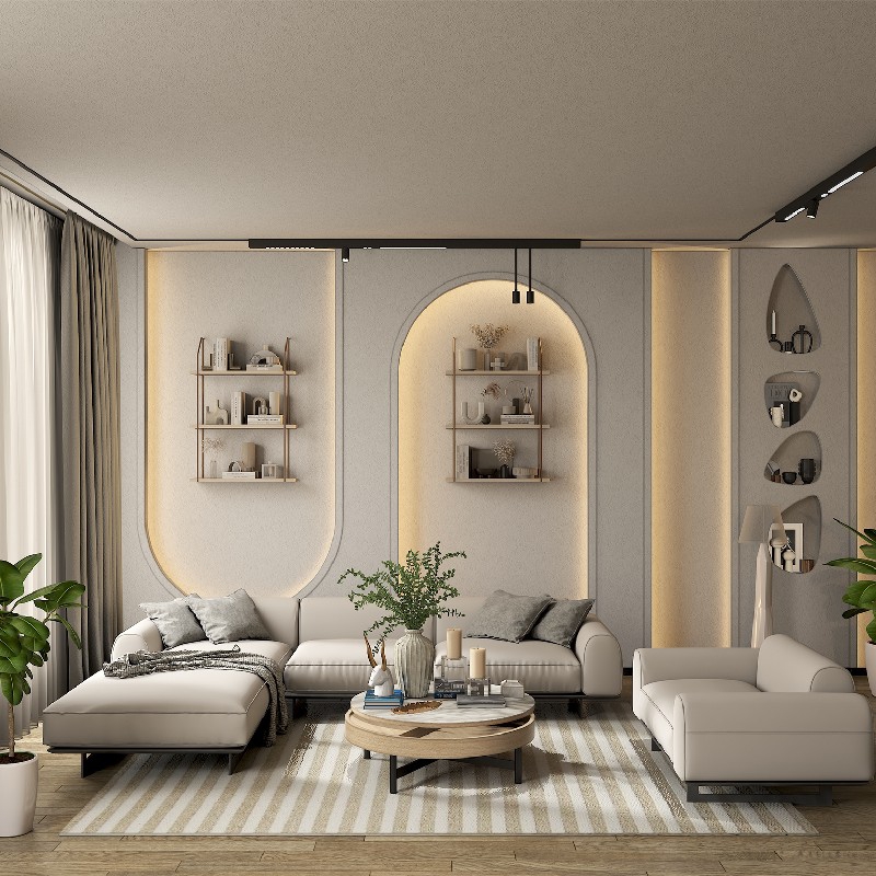 طراحی دکوراسیون داخلی ساختمان و طراحی نمای ساختمان