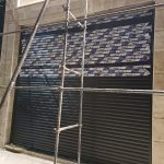 درب کرکره ، جک ، شیشه سکوریت ، دوربین مداربسته