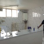 نصاب برچسب کابینت و ماربل شیت وکاغذ