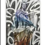 دیوارنگاری گرافیتی نقاشی ساختمان کالیگرافی