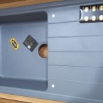 سینک گرانیتی ،استیل ،هود و گاز و شیرآلات