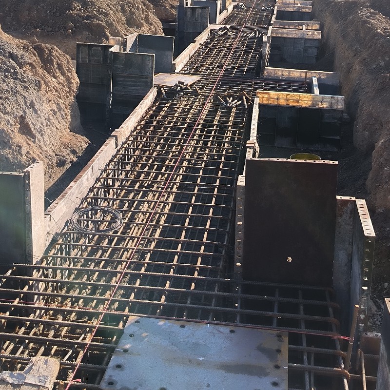 اجرای فونداسیون سوله