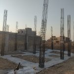 اجرای سقف اسکلت بتن و اجرای فندانسیون